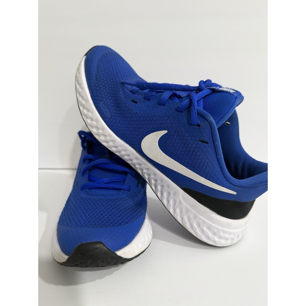 Nike Revolution 5 Running Shoes Blue/White Men's Athletic Sneakers